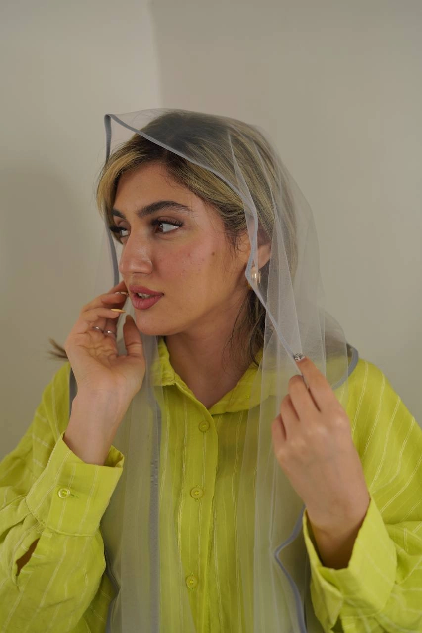 شال تور(۱۰۵۳) - بدون دستکش / زرشکی