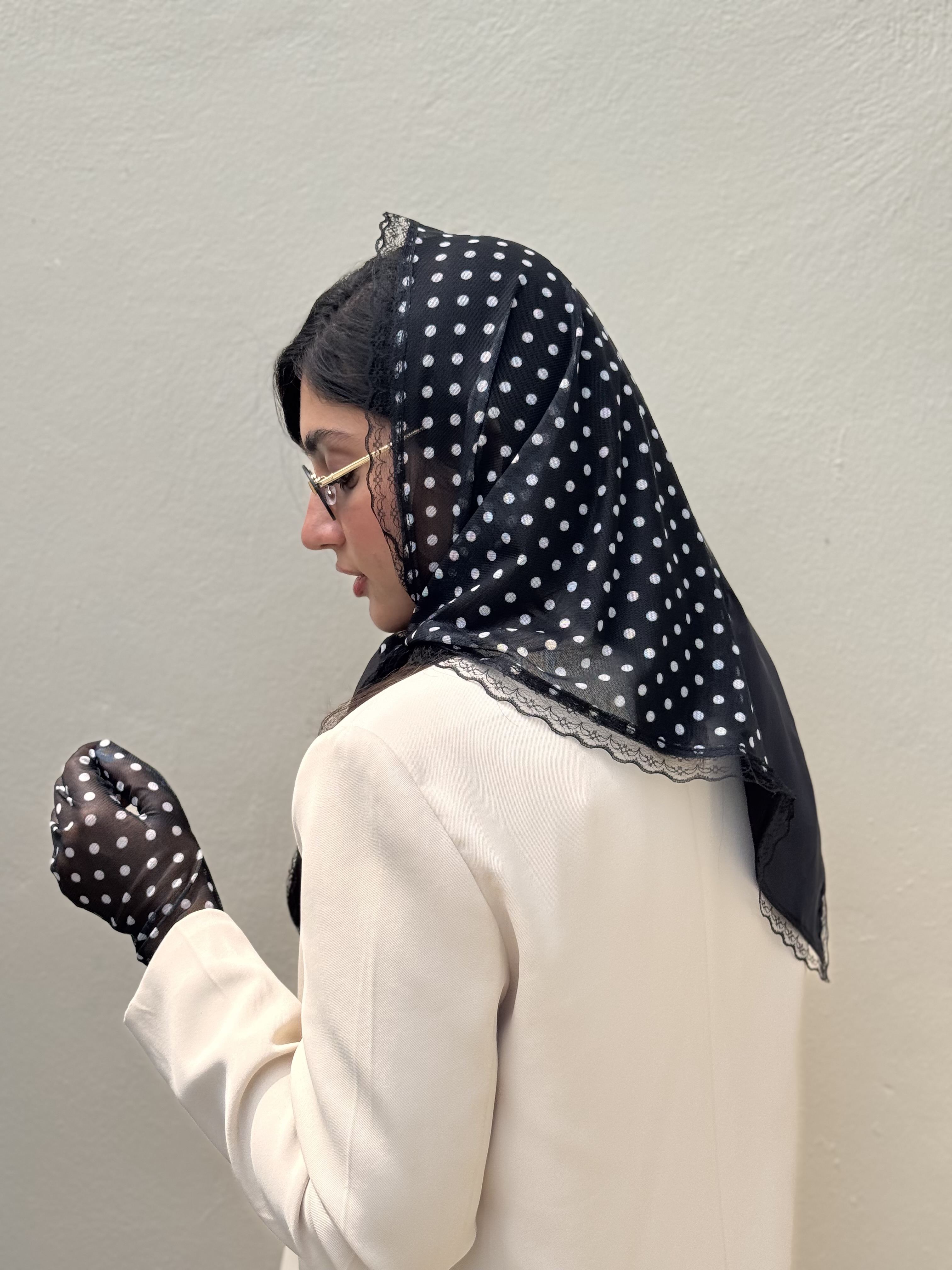 روسری تیکه دوزی