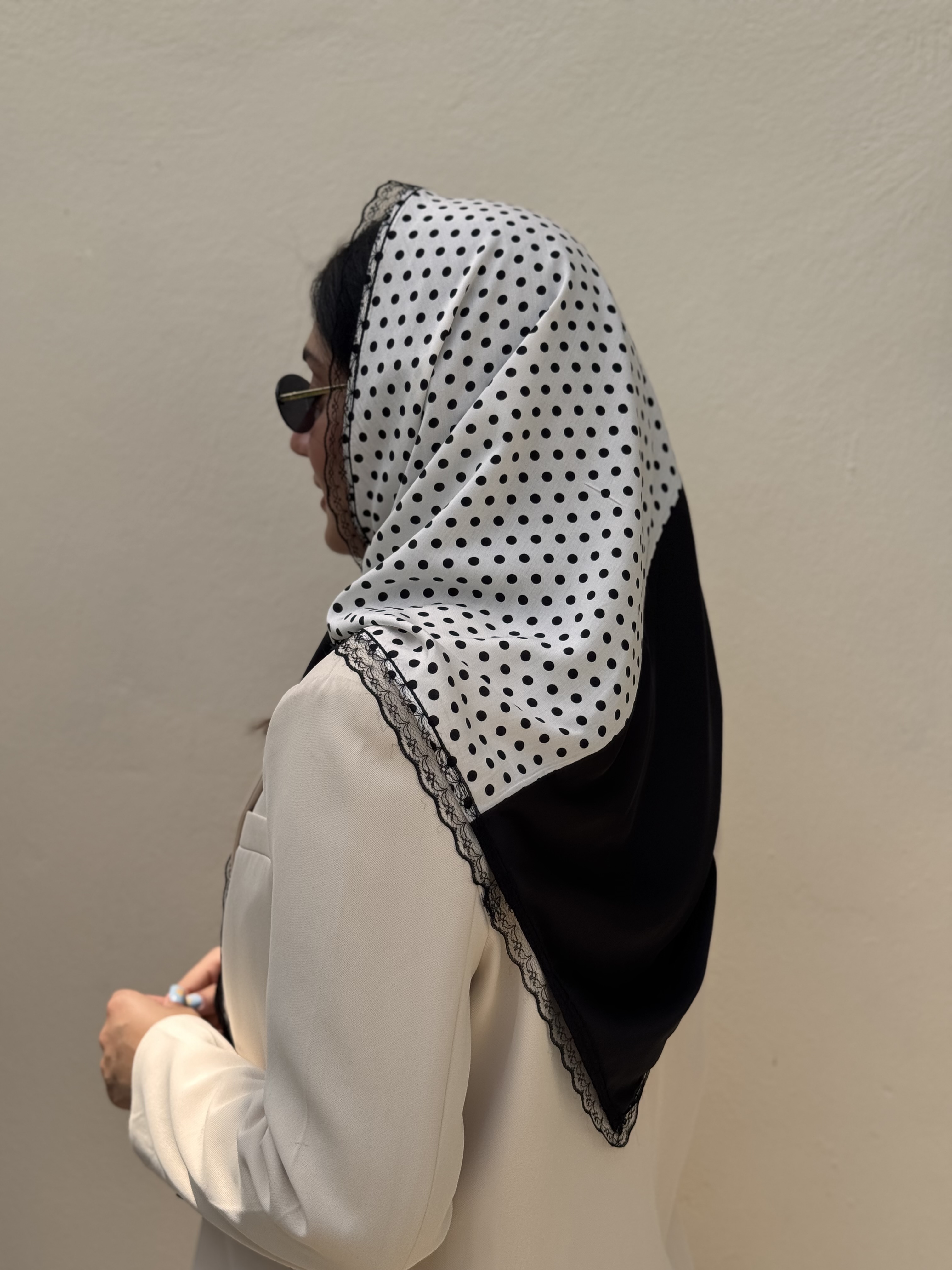 روسری تیکه دوزی