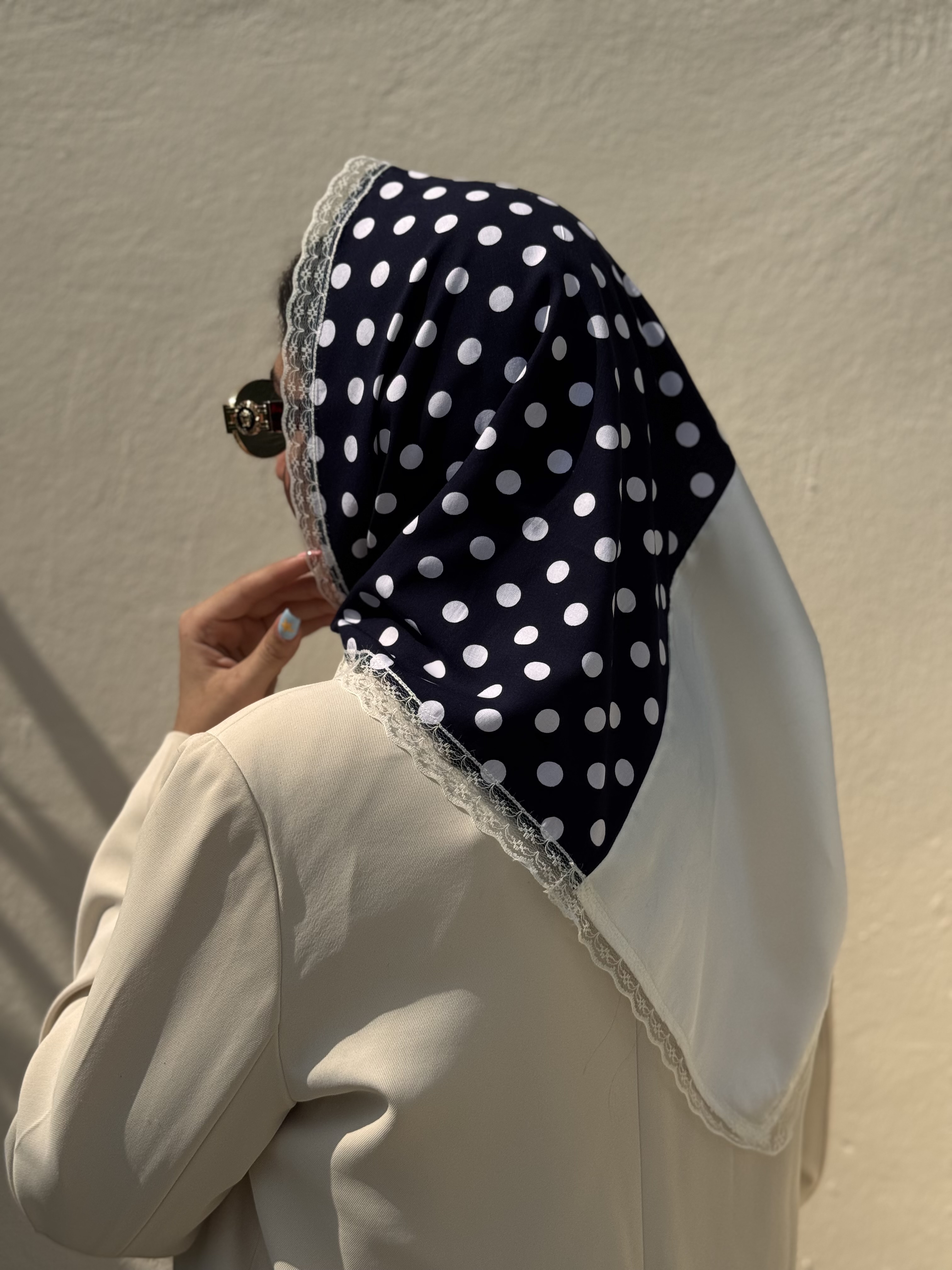 روسری تیکه دوزی