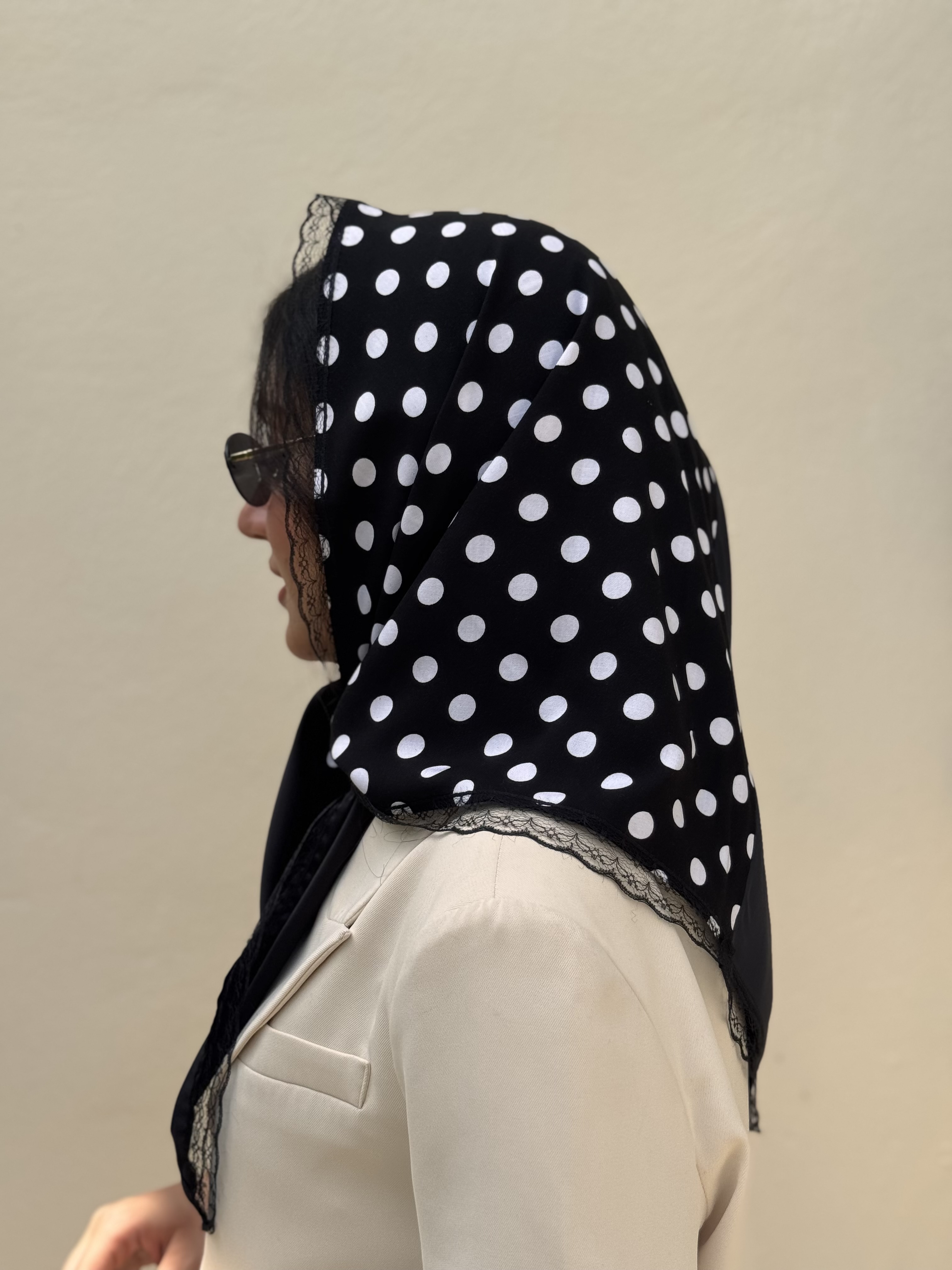 روسری تیکه دوزی
