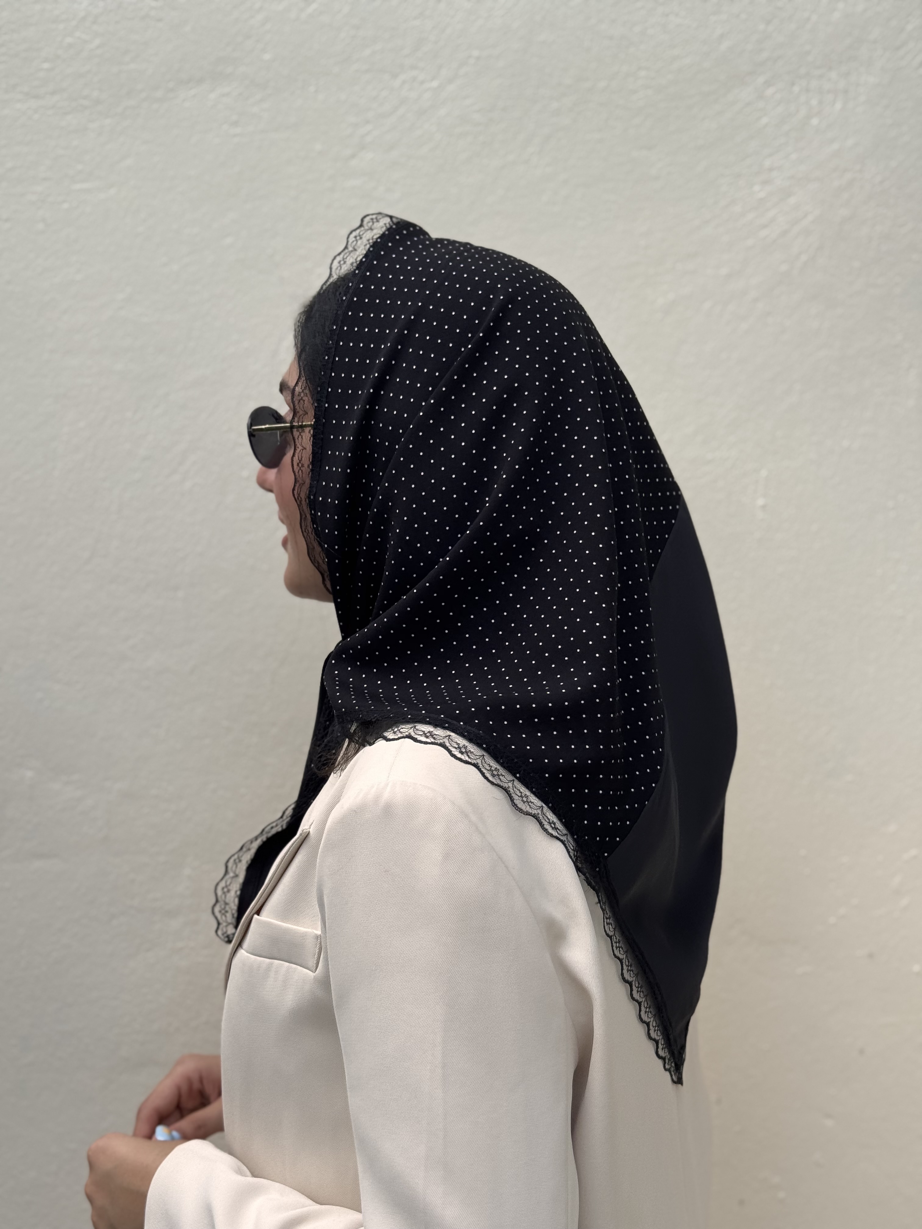 روسری تیکه دوزی