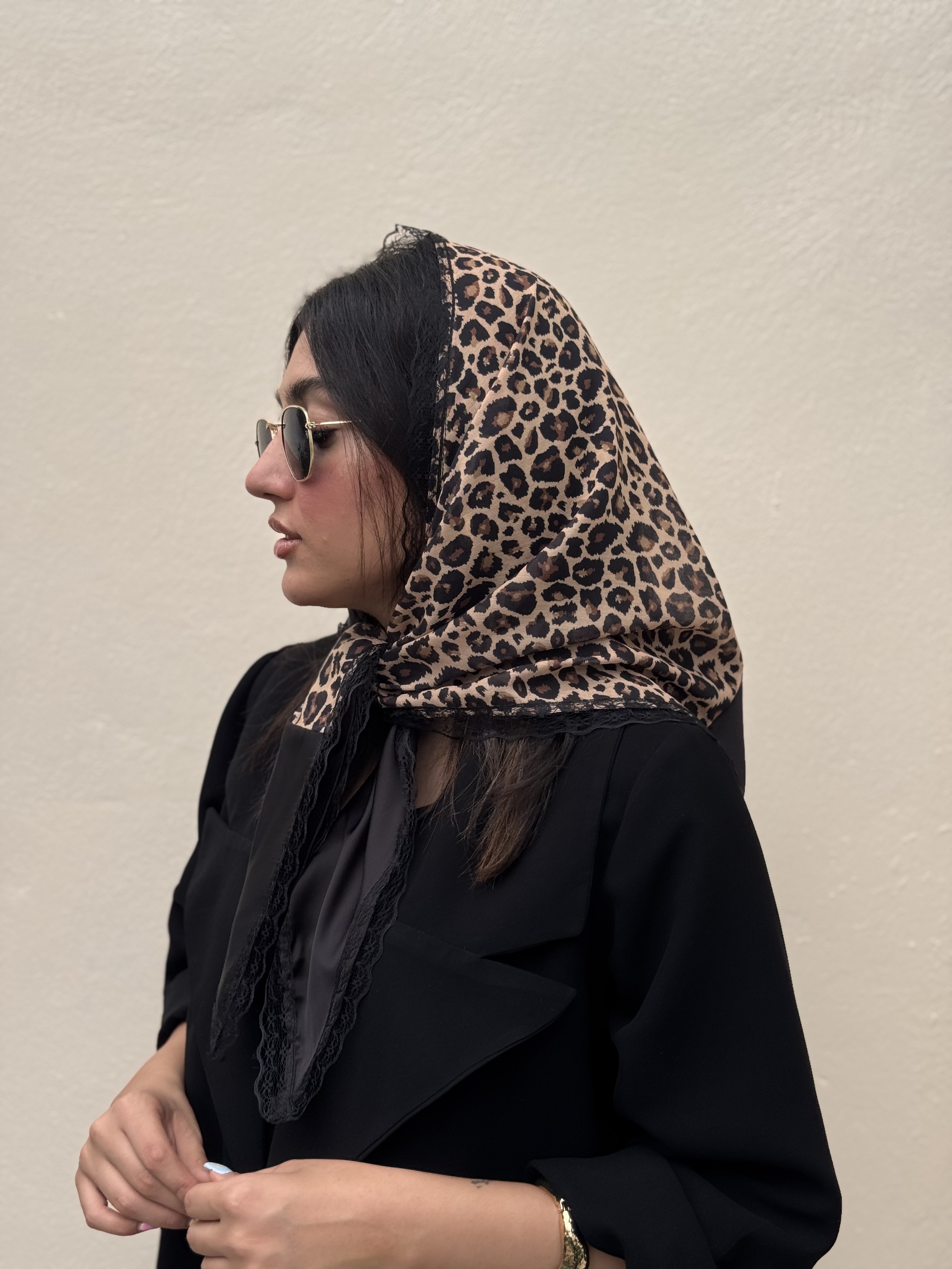 روسری تیکه دوزی