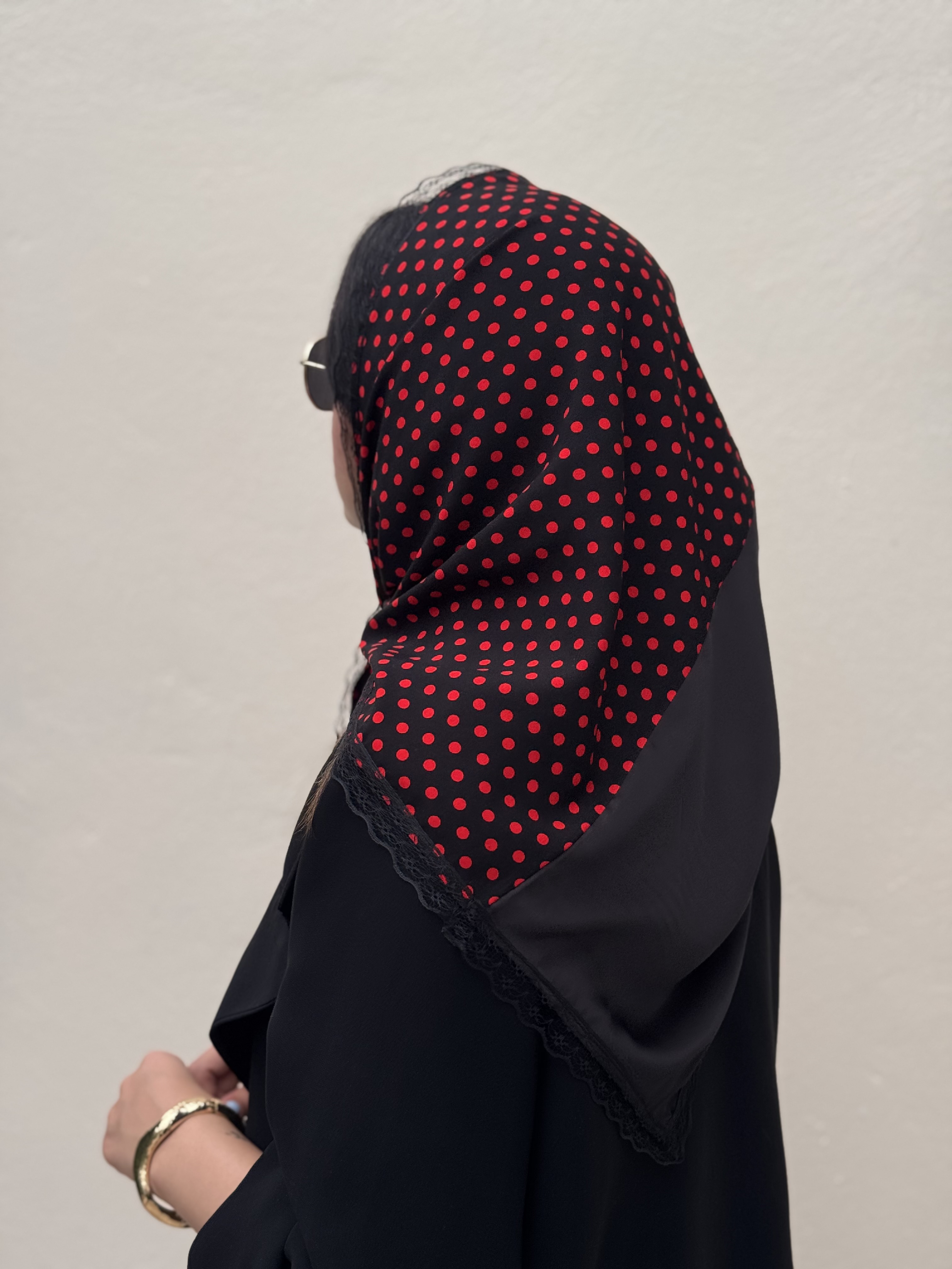 روسری تیکه دوزی