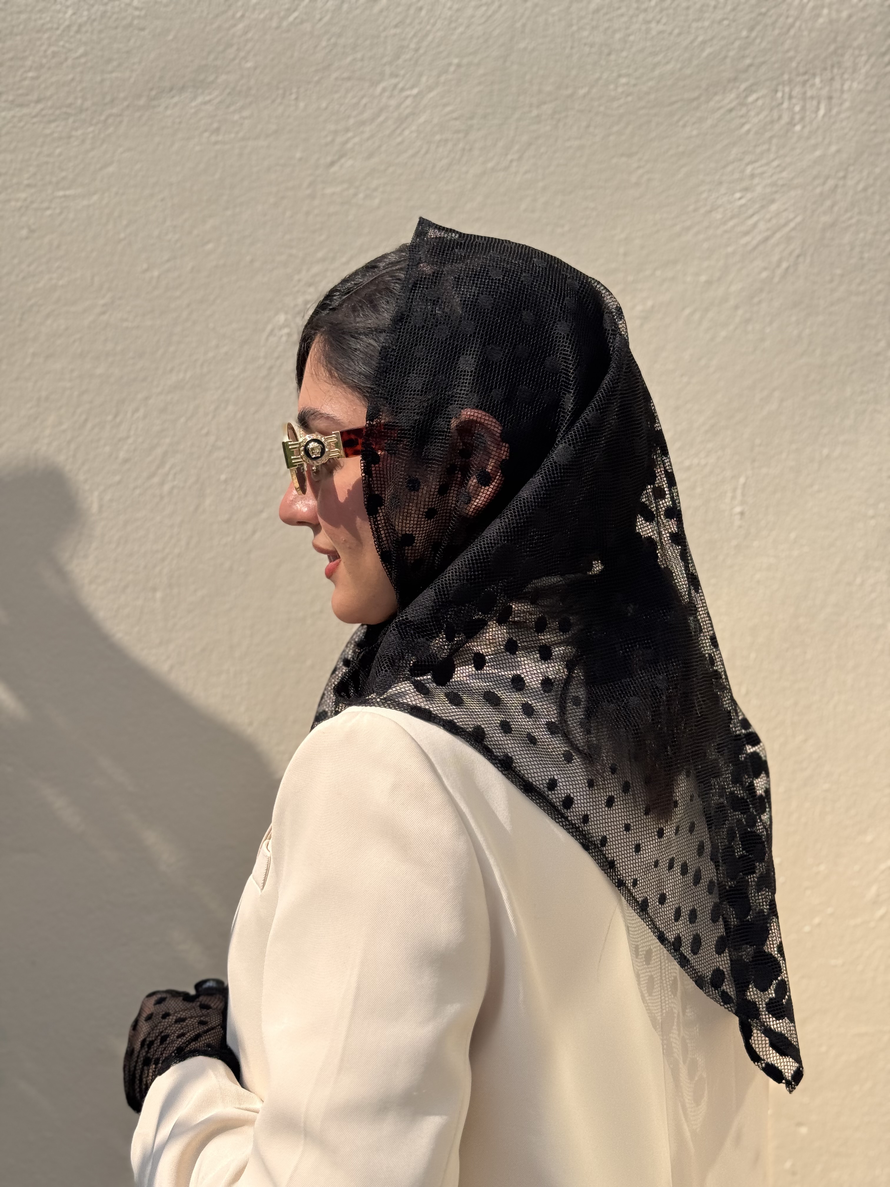 اسکارف تور خالدار